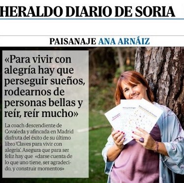 Artículo periódico en el Diario de Soria